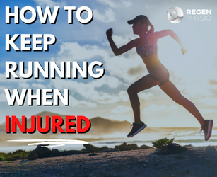 How to keep running when injured, by running specialist physio